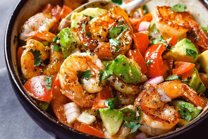 Summer Citrus Shrimp and Avocado Salad