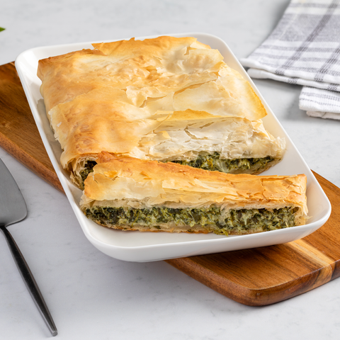 Spanokopita - Spinach and Cheese Fillo Pie
