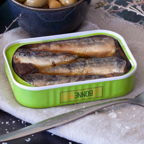 Ferrigno - Sardines with black olive tapenade