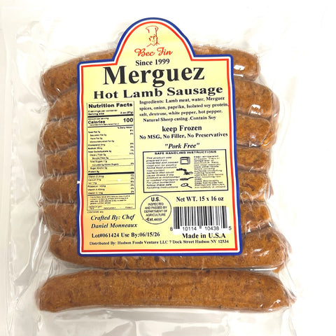 Bec Fin Lamb Merguez Sausage