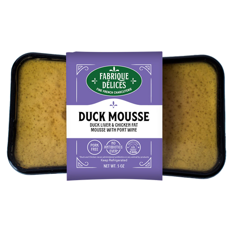 Fabrique Delices - Duck Mousse with Port wine (Pork Free/fresh)
