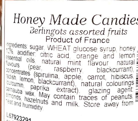 Abeille Diligente Assorted Berlingot Honey Candies