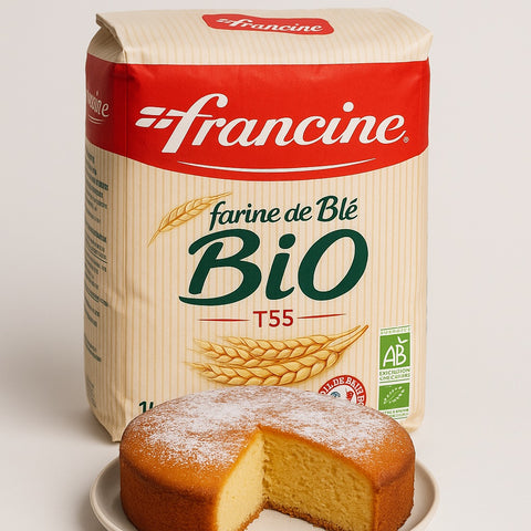 Francine Organic Wheat Flour (French Farine) T.55
