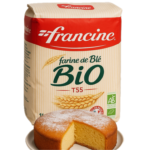 Francine Organic Wheat Flour (French Farine) T.55