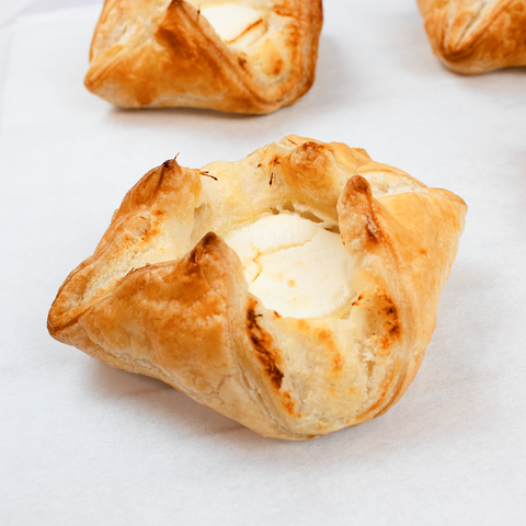 Goat Cheese Puff Pastry Baskets