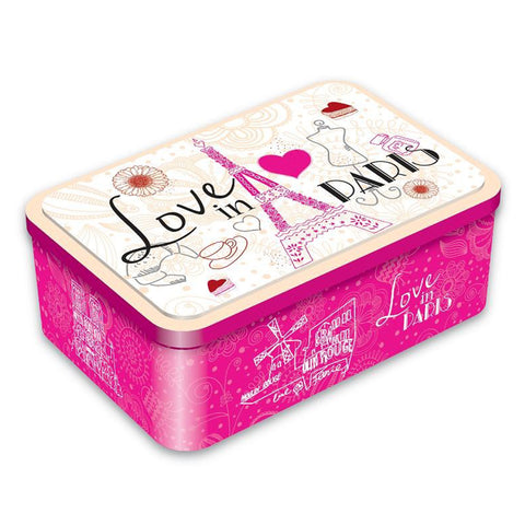 Maison Peltier Galettes Paris Love Tin