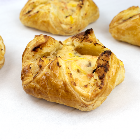 Salmon Puff Pastry Baskets