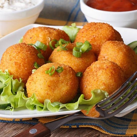 Loaded Mashed Potato Balls