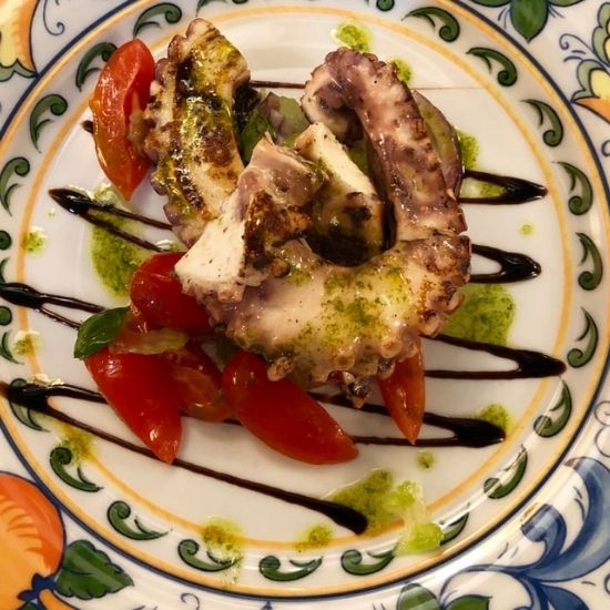 Spanish braised octopus