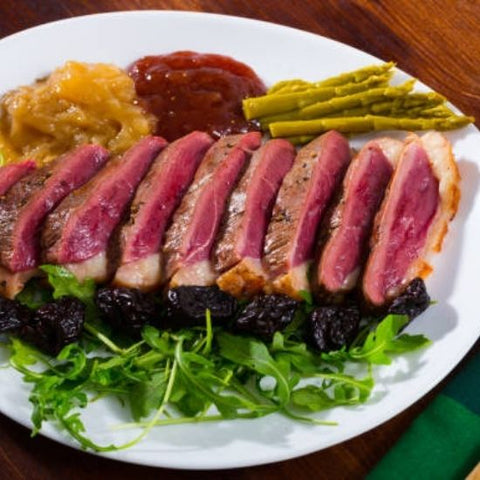Seared Magret Duck Breasts