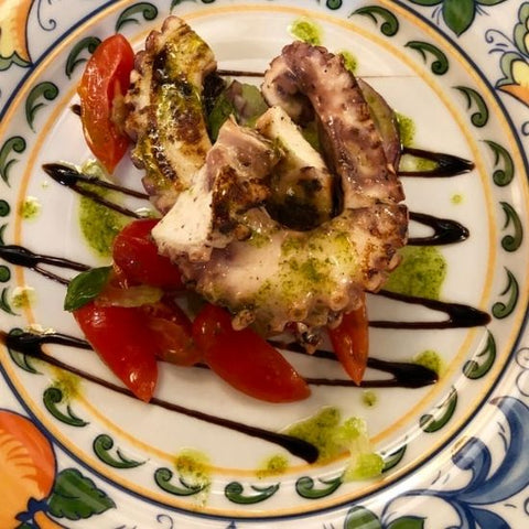 Spanish braised octopus