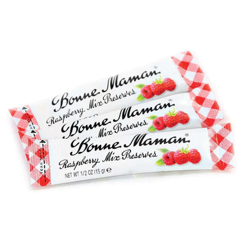 100 Raspberry Mix Bonne Maman Packets