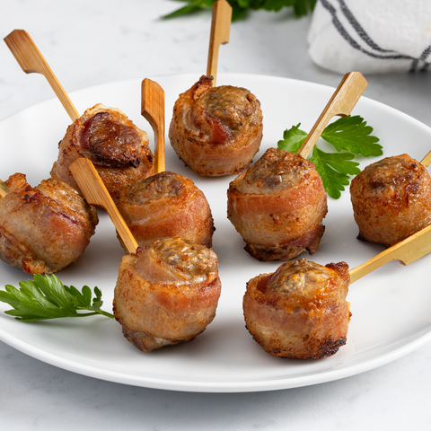 Bacon Wrapped Wagyu Skewers (8 Pieces)
