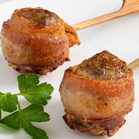 Bacon Wrapped Wagyu Skewers (8 Pieces)