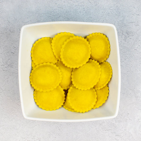 Lemon Artichoke Girasole Ravioli