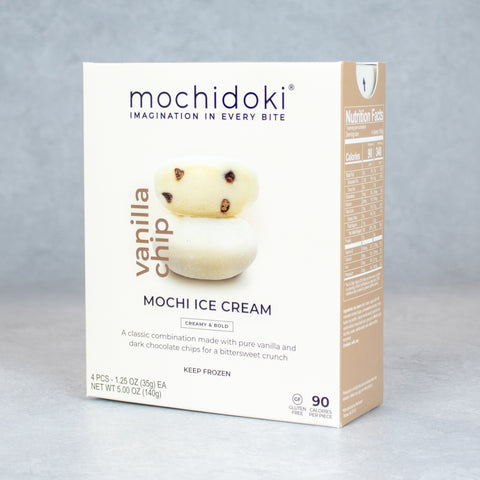 Vanilla & Chocolate Chip Mochi Ice Cream