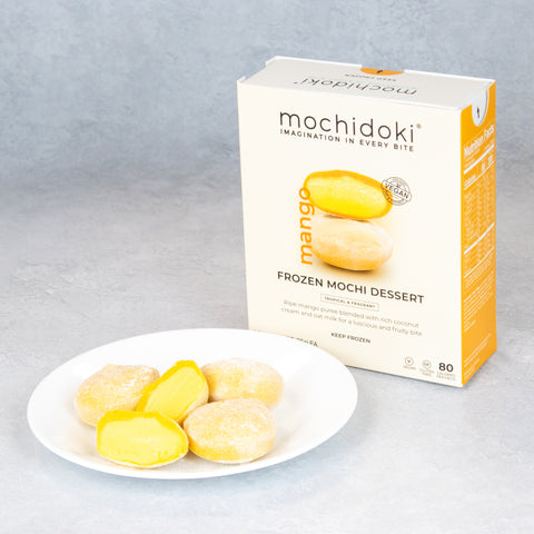 Vegan Mango Mochi Ice Cream