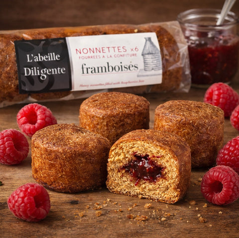 Abeille Diligente Nonnettes w/Raspberries filling