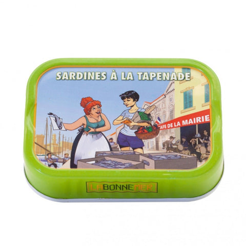 Ferrigno - Sardines with black olive tapenade