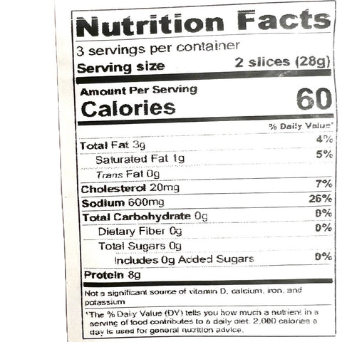 Italian Bresaola Pre-sliced Maestri Fresh Charcuterie