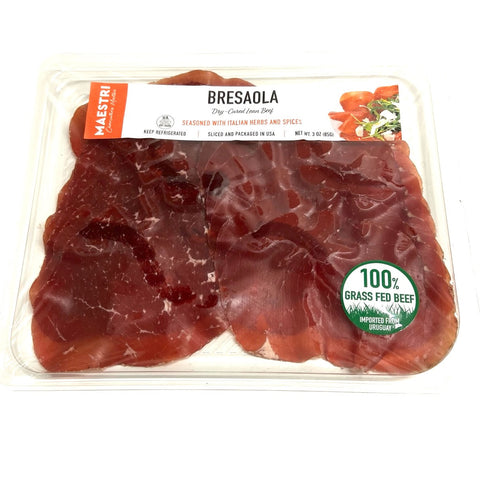 Italian Bresaola Pre-sliced Maestri Fresh Charcuterie