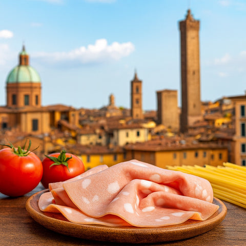 Italian Pre-sliced Mortadella (Fresh charcuterie)