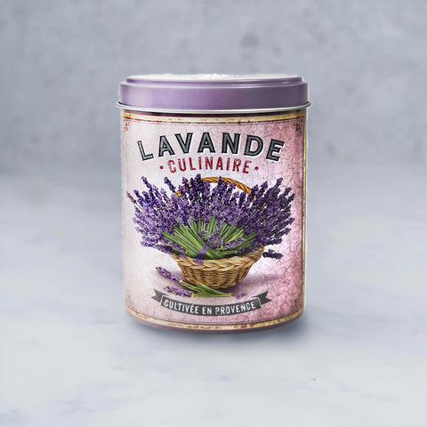 Fine lavender from Provence tin