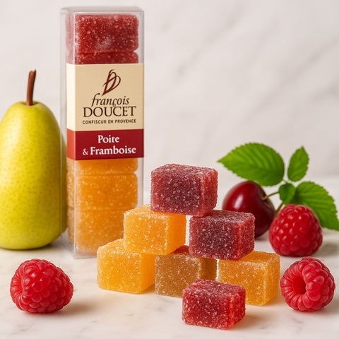 Francois Doucet Apricot and Cherry  Fruits paste squares