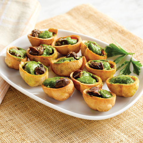 12 Escargot Croquilles - Escargots in Pastry Shells