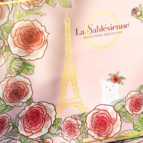 La Sablesienne Pur Butter Shortbread un matin a Paris tin