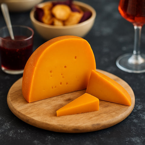 Isigny Pre-cut Mimolette French Cheese 6 months aged