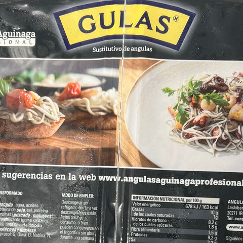 Mock Baby Eels - Gulas de Aguinaga