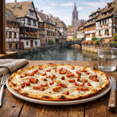 Flammekueche - Tarte Flambee