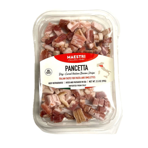 Italian Pancetta Strips Maestri-Fresh Charcuterie