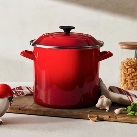 Le Creuset 10 qt. Cerise Stockpot