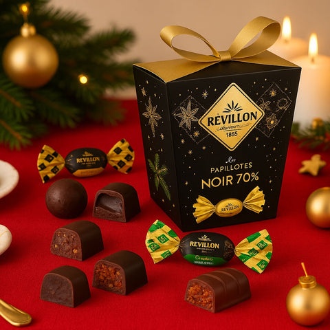 Revillon Papillotes assorted dark chocolate