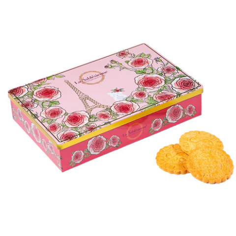 La Sablesienne Pur Butter Shortbread un matin a Paris tin