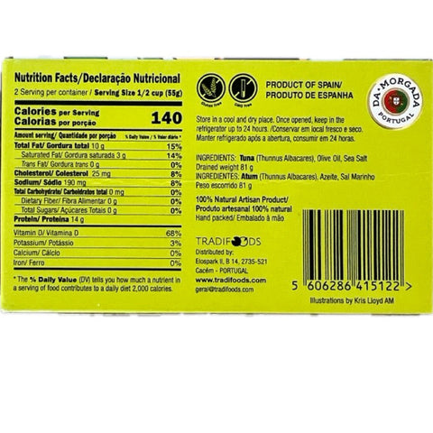 All Natural Ventresca Tuna in Olive Oil Da Morgada