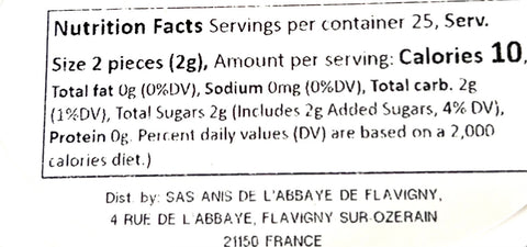 Anis de Flavigny Anis pastilles oval tin