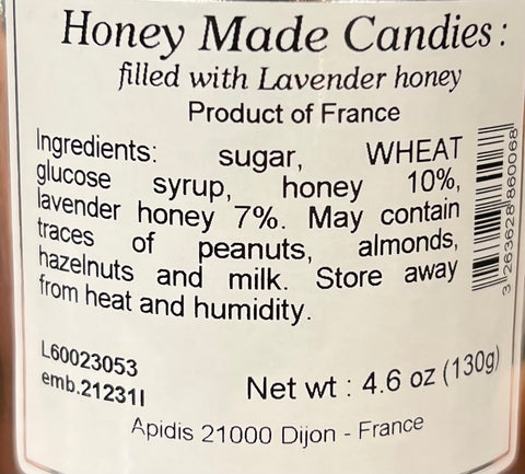 Abeille Diligente Lavender Honey Drops
