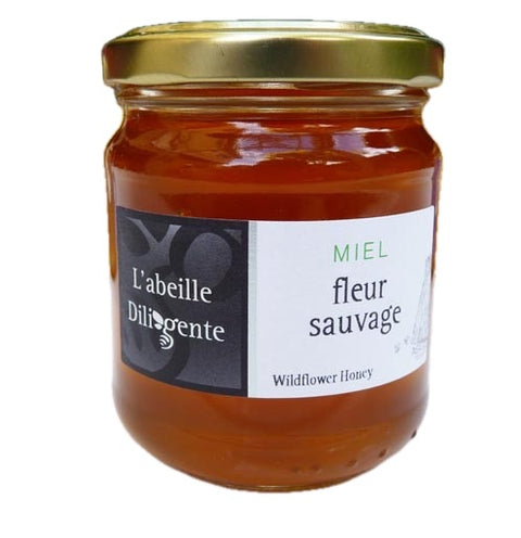 Abeille Diligente Miel Fleur Sauvage/Wildflower Honey