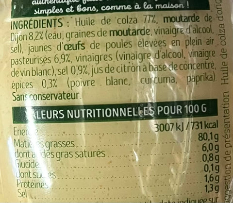 Benedicta French Mayonnaise