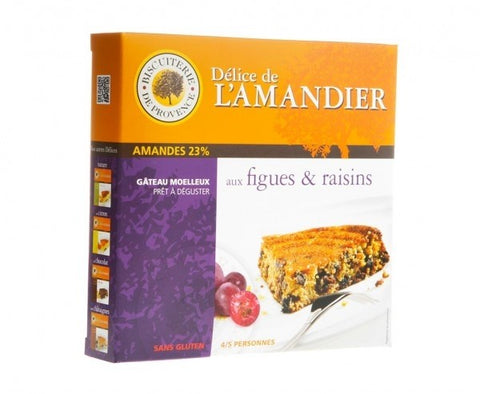 Biscuiterie de Provence Almond cake w/ figs gluten free?