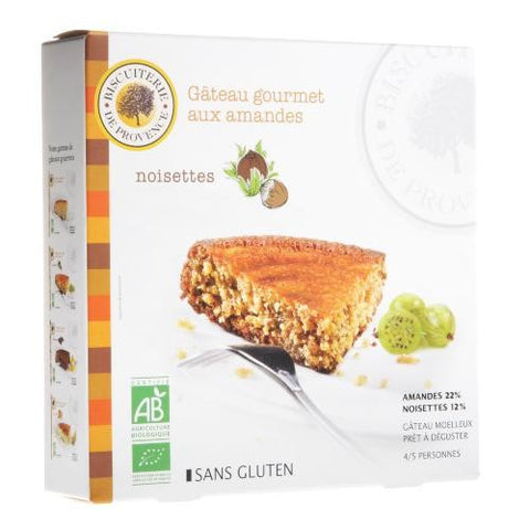Biscuiterie de Provence Organic hazelnut cake gluten free