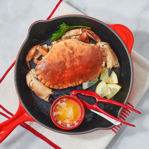 Whole Cooked European Brown Crab