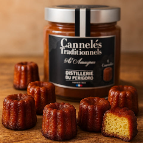 8 cannelés with Armagnac & orange liqueur Distillerie du Perigord