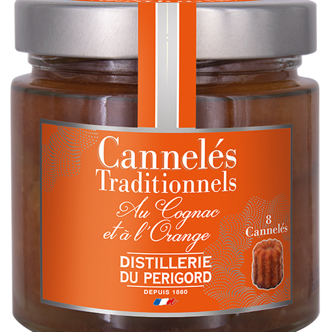 8 cannelés w/ cognac & orange liqueur Distillerie du Perigord