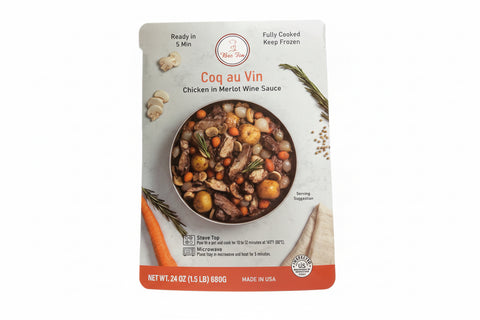 Coq au Vin - Chicken in Merlot wine