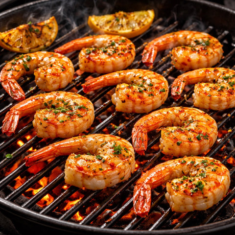 Premium Large Red Shrimp Head-On