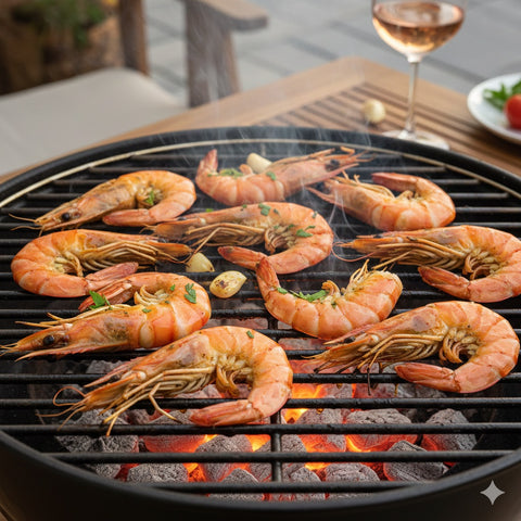 Premium Large Red Shrimp Head-On